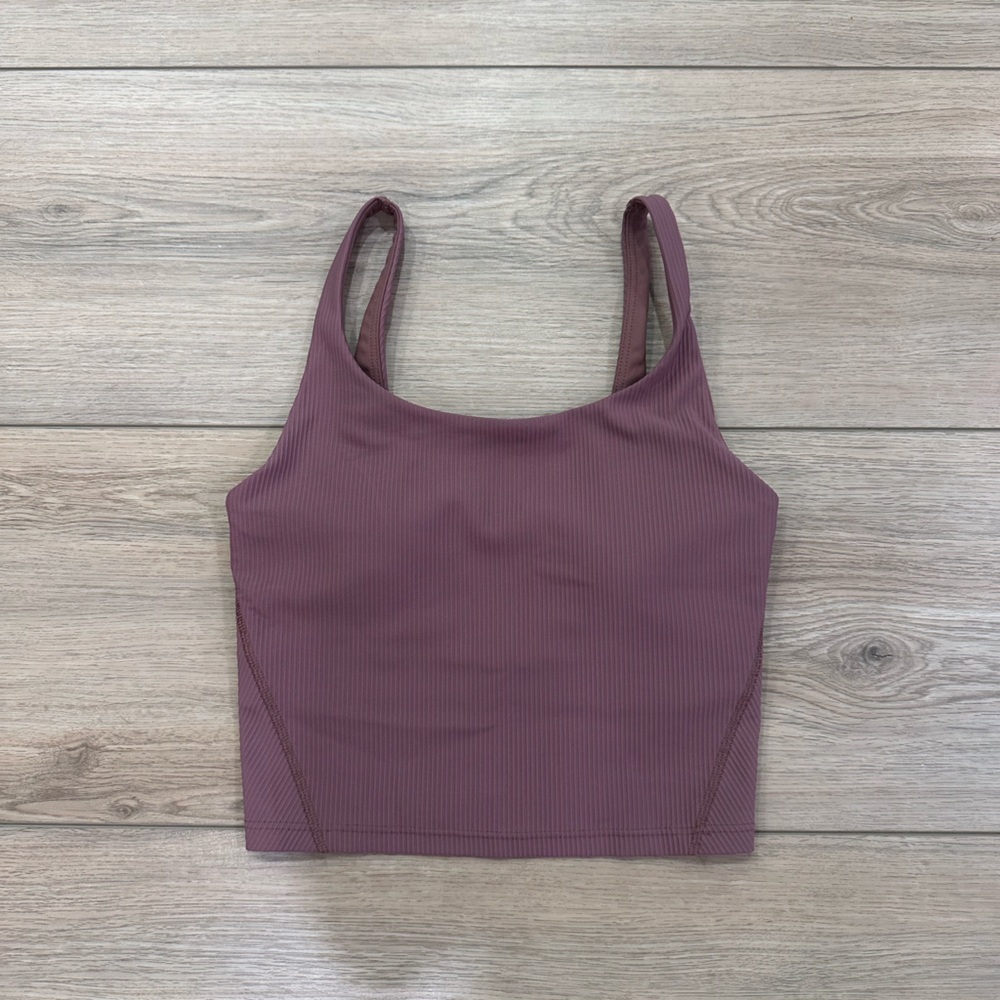 Old Navy ribbed cropped workout tank